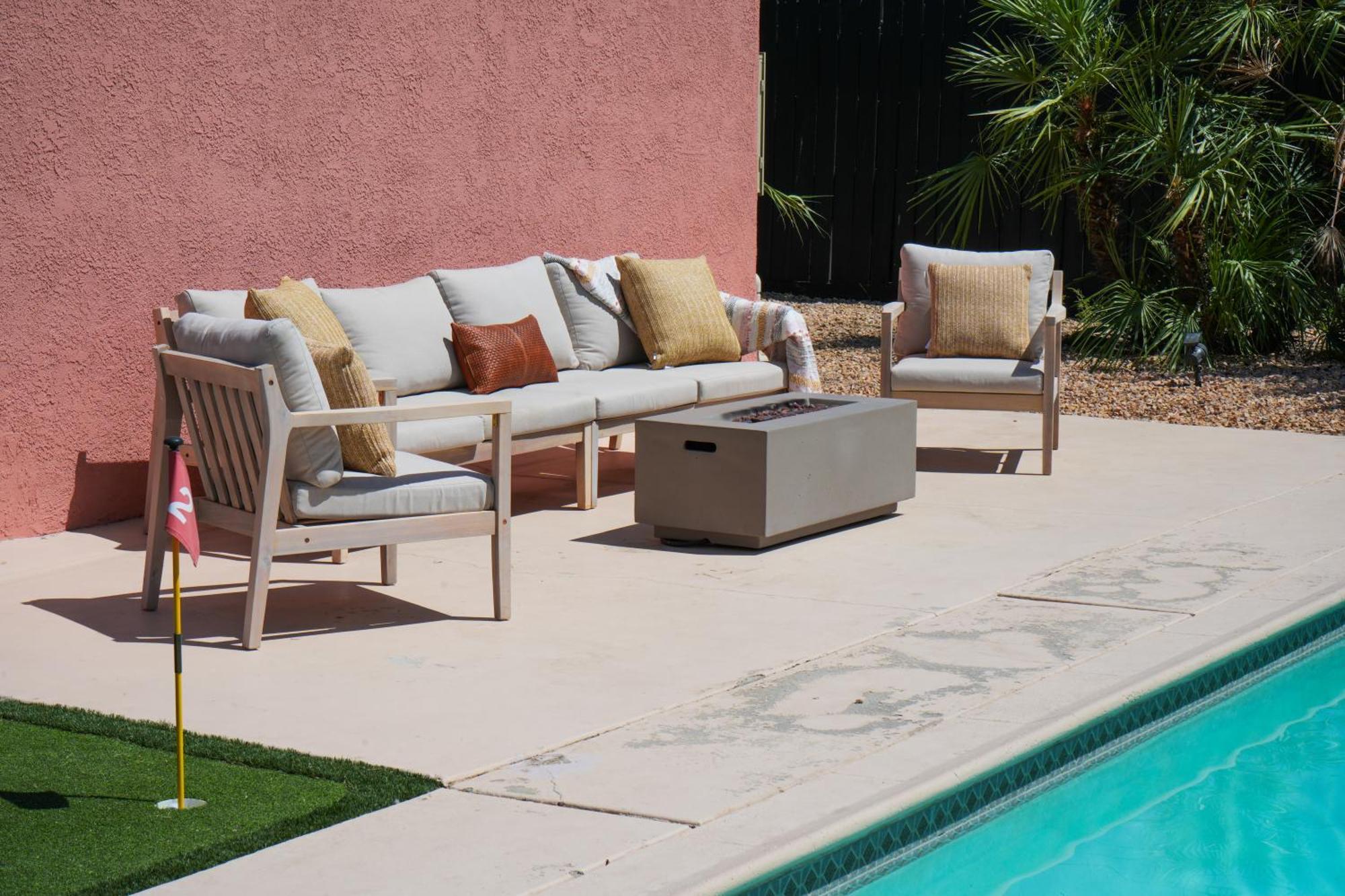 The Pink Cactus - Desert Retreat - Luxe Pool, Golf & Game Room Индиоу Екстериор снимка